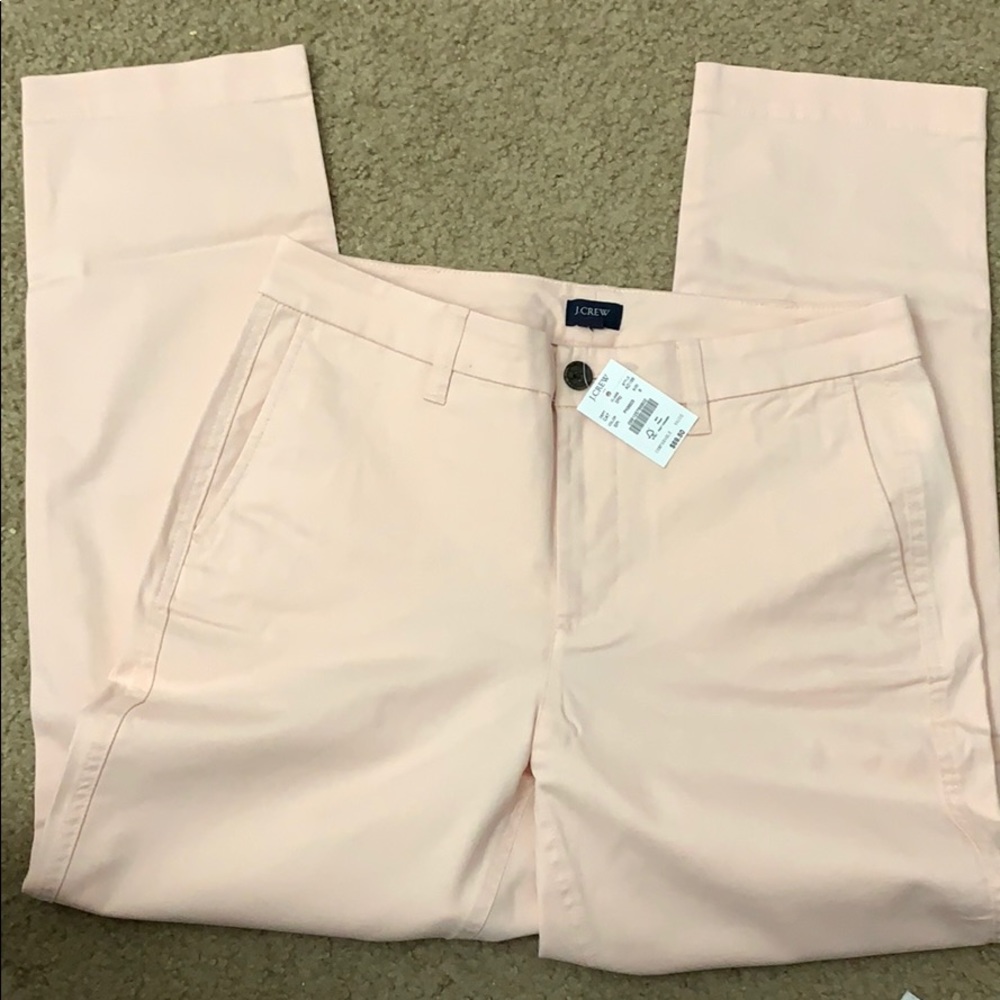 J. Crew pants size 8 subtle pink